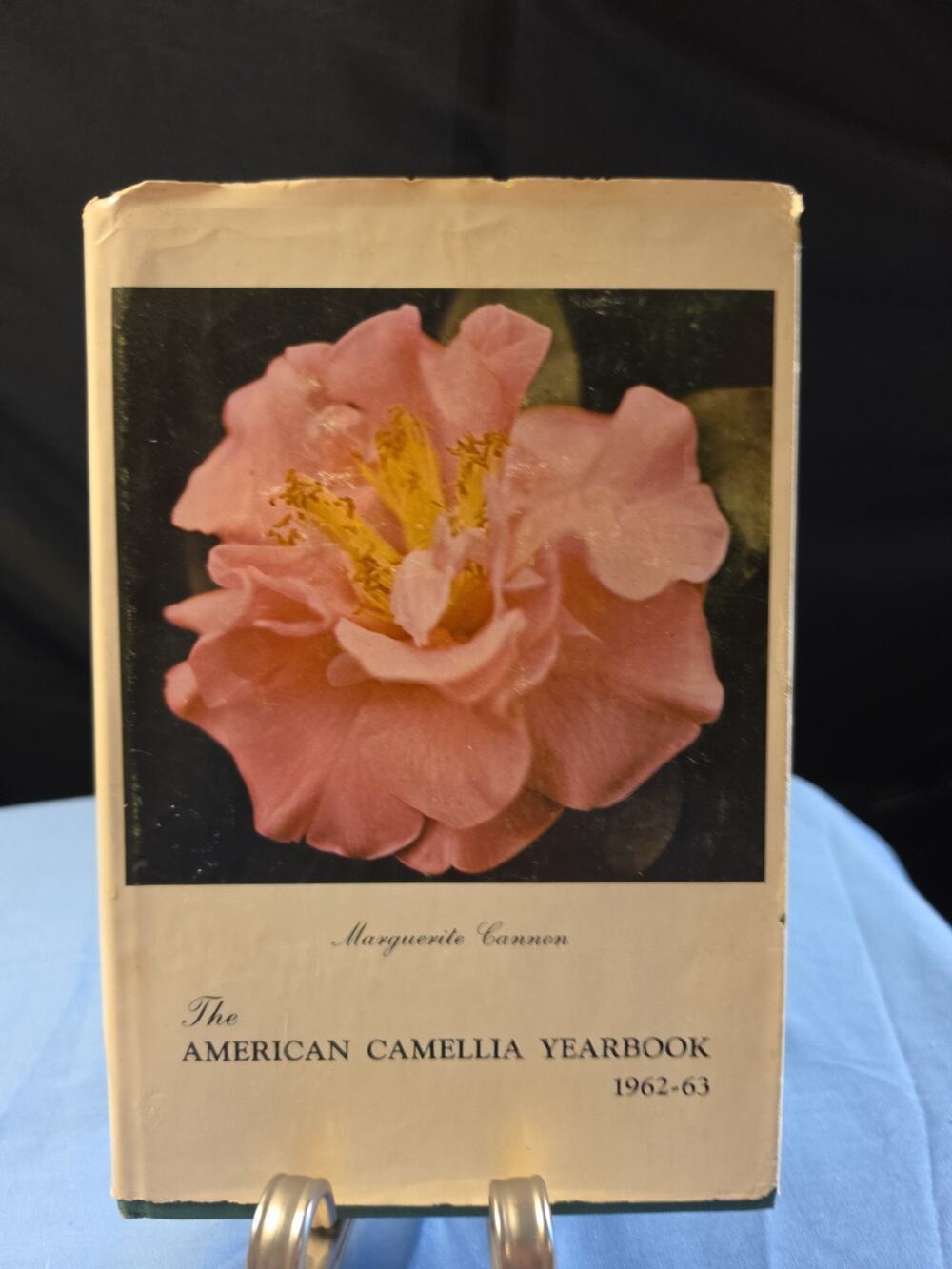 The American Camellia Yearbook 1962-1963 Vintage Hardcover Book Garden Dust...